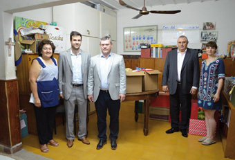 El Grupo Sancor Seguros entregó alimentos a instituciones infantiles