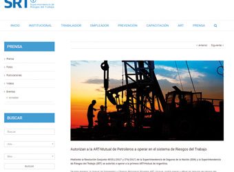 Autorizan a la ART-Mutual de Petroleros a operar en RT