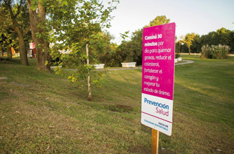 Prevención Salud inauguró su circuito saludable en Sunchales