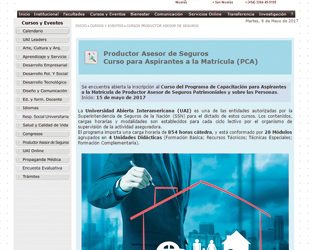Curso Productor Asesor de Seguros en la UAI