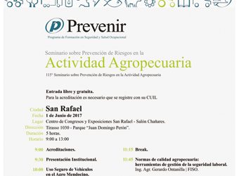 Ciclo Prevenir de UART en San Rafael, Mendoza