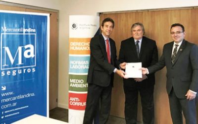 Mercantil andina adhirió al Pacto Global de Naciones Unidas