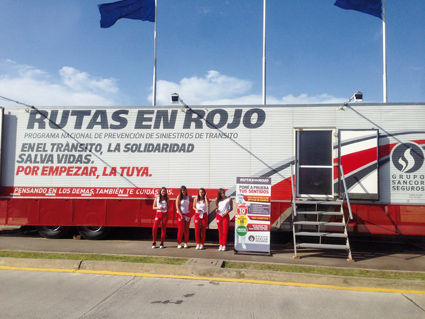 El Móvil Rutas en Rojo culminó un exitoso año