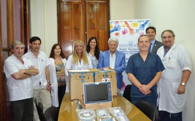Nuevo aporte al Hospital de Niños de Seguros Rivadavia