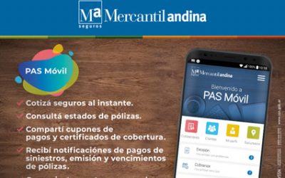 Mercantil andina lanza su aplicación PAS móvil
