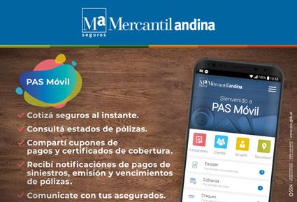 Mercantil andina lanza su aplicación PAS móvil