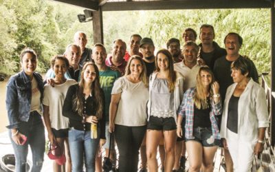 Crédito y Caución celebra junto a sus empleados