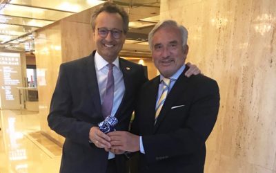 Reconocimiento a Gustavo Krieger, Presidente de Afianzadora, en la XXX Asamblea General APF – PASA