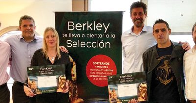 Berkley te lleva a alentar a la Selección a Rusia