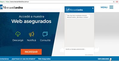 Mercantil andina lanza su asistente virtual “Andi”