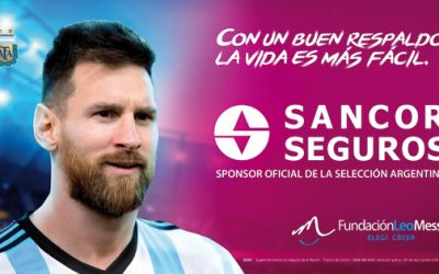 Lionel Messi es la nueva imagen de Sancor Seguros