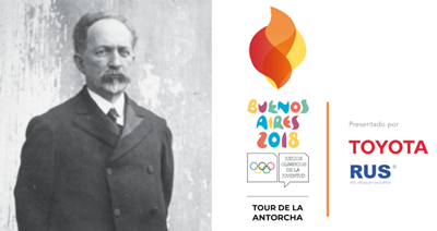 La llama olímpica en «La Histórica», un homenaje a Zubiaur