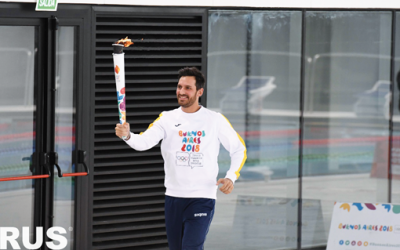 RUS junto a la Llama Olímpica de la Juventud 2018