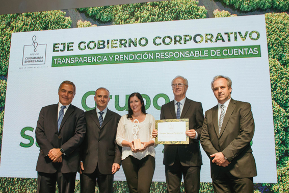 Premio Ciudadanía Empresaria al Grupo Sancor Seguros