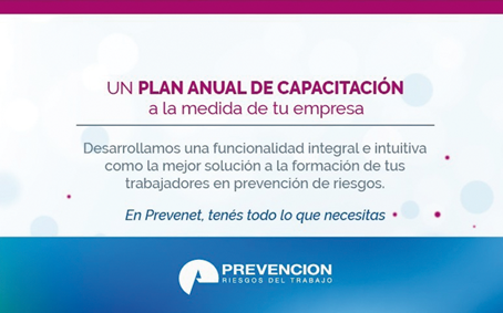 Plan Anual de Capacitación de Prevención Riesgos del Trabajo