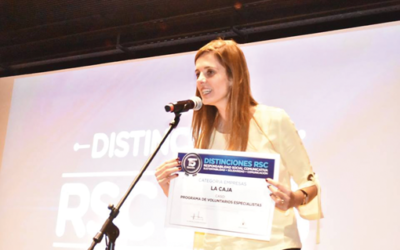 La Caja fue premiada por su programa de Voluntarios Especialistas