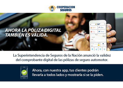 Con Cooperación Seguros, «Movete Tranquilo»