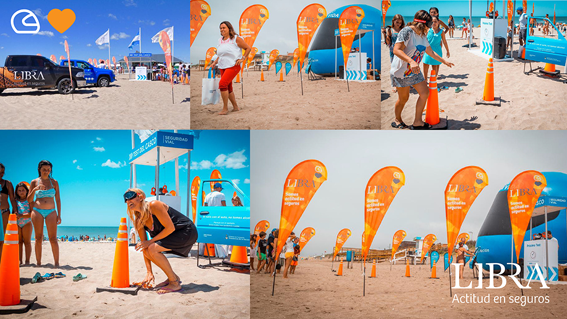 LIBRA lleva su Actitud responsable a la Costa de la mano de ANSV