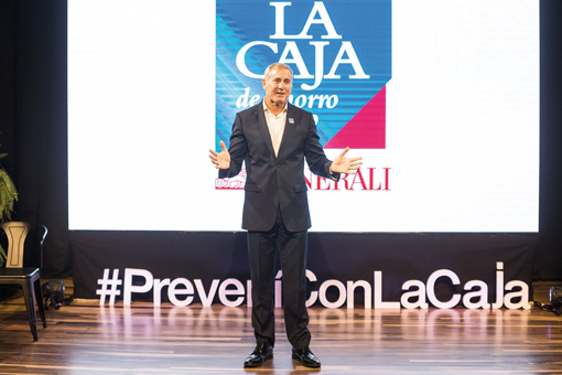 La Caja presentó el audiovisual de «Prevení en la Ruta»