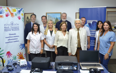 Donación de Seguros Rivadavia para el Hospital San Roque