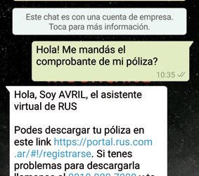 RUS presentó su asistente virtual AVRIL