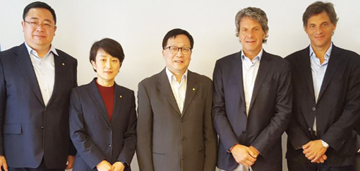 La SSN recibió a la aseguradora china CPIC