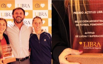 LIBRA entregó el premio Actitud a la Selección Argentina de Fútbol Femenino