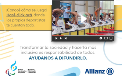 Allianz y Paradeportes se unen para difundir el deporte adaptado