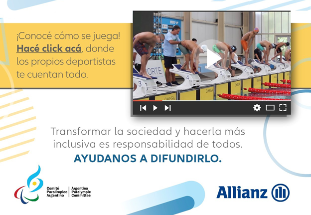 Allianz y Paradeportes se unen para difundir el deporte adaptado