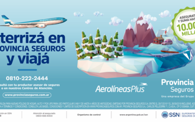 Provincia Seguros lanza su nueva campaña publicitaria junto a Aerolíneas Argentinas