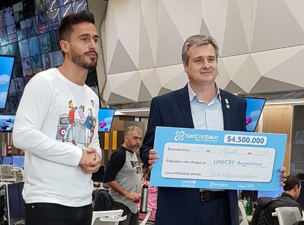 SanCor Salud y sus Asociados en apoyo a UNICEF