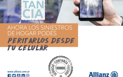 Allianz es la primera aseguradora de Argentina en ofrecer un servicio de peritación a distancia