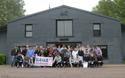 Productores Asesores del Grupo Sancor Seguros junto a referentes del deporte argentino