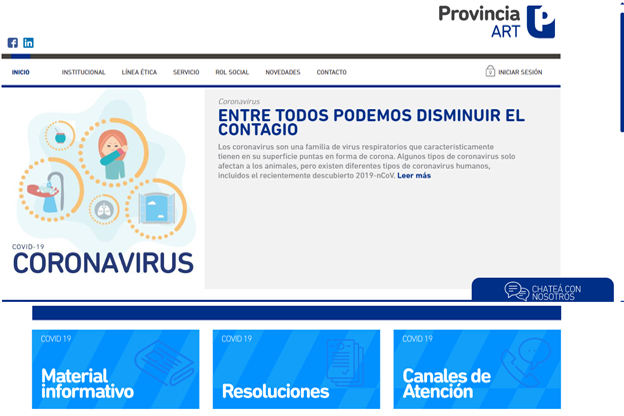 Provincia ART suspende aumento para sus clientes y rescisión de contratos por falta de pago