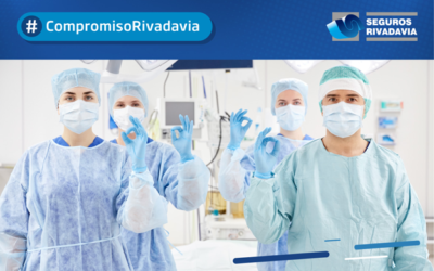 Seguros Rivadavia redobla su compromiso social frente a la emergencia sanitaria