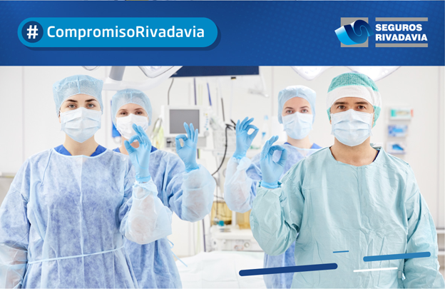 Seguros Rivadavia redobla su compromiso social frente a la emergencia sanitaria