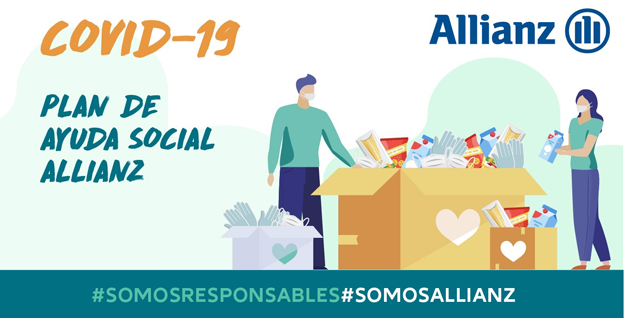 Allianz implementó un plan de ayuda social para contribuir con la mitigación de la pandemia