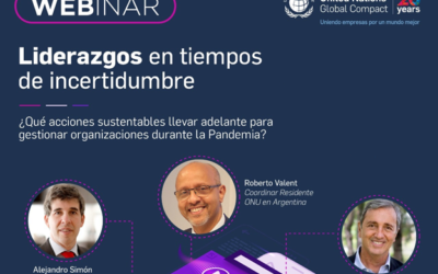 Alejandro Simón participó de un webinar sobre “Liderazgos en tiempo de incertidumbre”