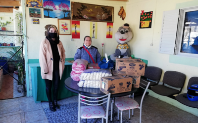 En este contexto de pandemia RUS visitó y donó alimentos a comedores locales