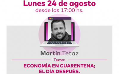Los Productores Asesores de Sancor Seguros participarán de una charla virtual de Martín Tetaz