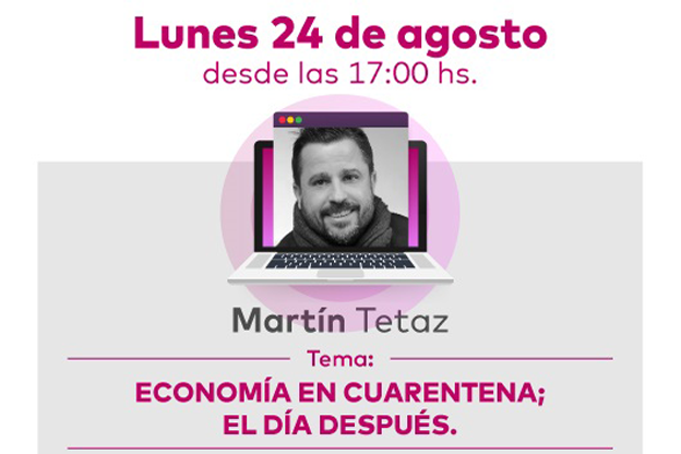 Los Productores Asesores de Sancor Seguros participarán de una charla virtual de Martín Tetaz