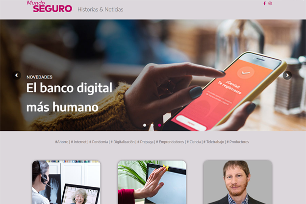 Sancor Seguros renovó su revista institucional, Mundo Seguro, con una propuesta 100% digital