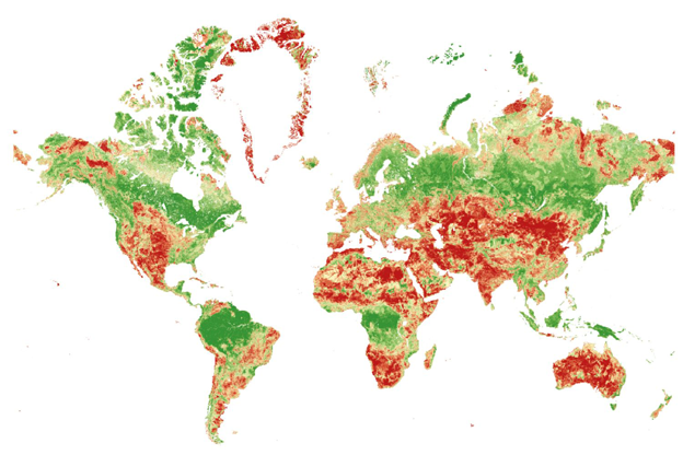 Una quinta parte de los países de todo el mundo en riesgo de colapso de los ecosistemas a medida que disminuye la biodiversidad, según el índice Swiss Re BES