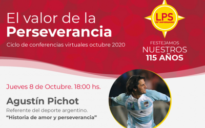 Agustín Pichot hablará de una “Historia de amor y perseverancia” en “El Valor de la Perseverancia”