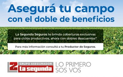 Novedades del Grupo Asegurador La Segunda para la campaña de granos gruesos
