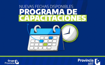 Capacitaciones virtuales de Provincia ART en Noviembre