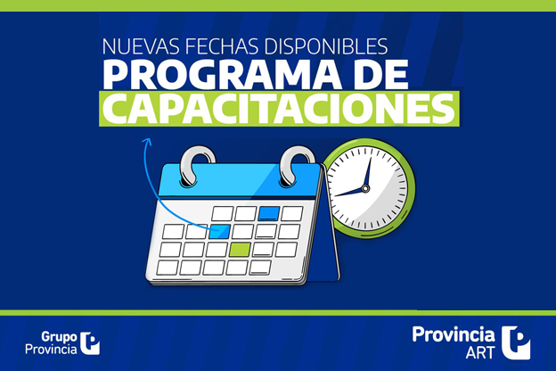 Capacitaciones virtuales de Provincia ART en Noviembre