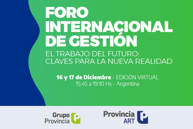 Provincia ART organiza el Foro Internacional de Gestión 2020