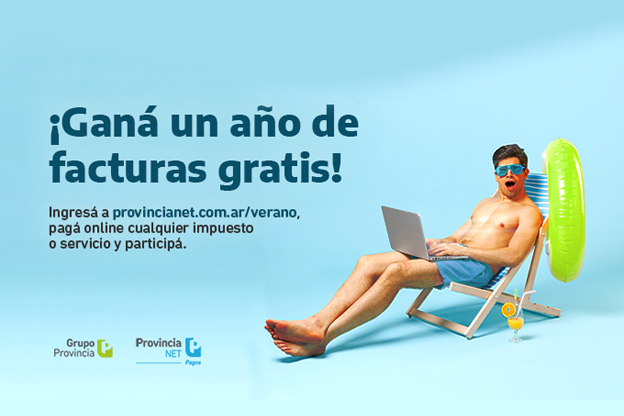 Provincia NET Pagos sortea un año de facturas gratis y descuentos semanales