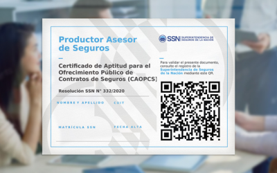 A partir del 1° de marzo será obligatorio el Certificado de Aptitud para el Ofrecimiento Público de Contratos de Seguros